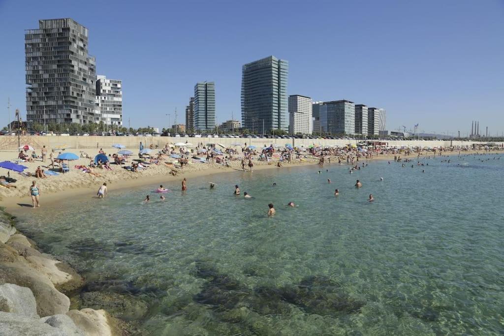 Top Family Forum Barcelona Con Piscina, Parking Y Playa A 5Min サン・アドリア・デ・ベソス エクステリア 写真